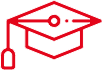 Absolventenkappe Icon